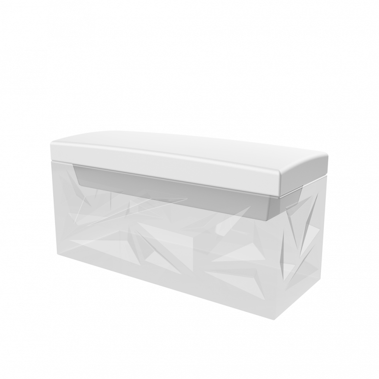 Сиденье для Icelandic Horizontal белого цвета