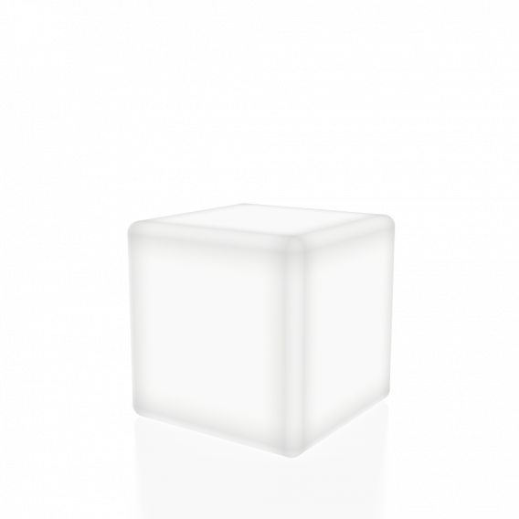Светящийся куб Cube 50 белого цвета 