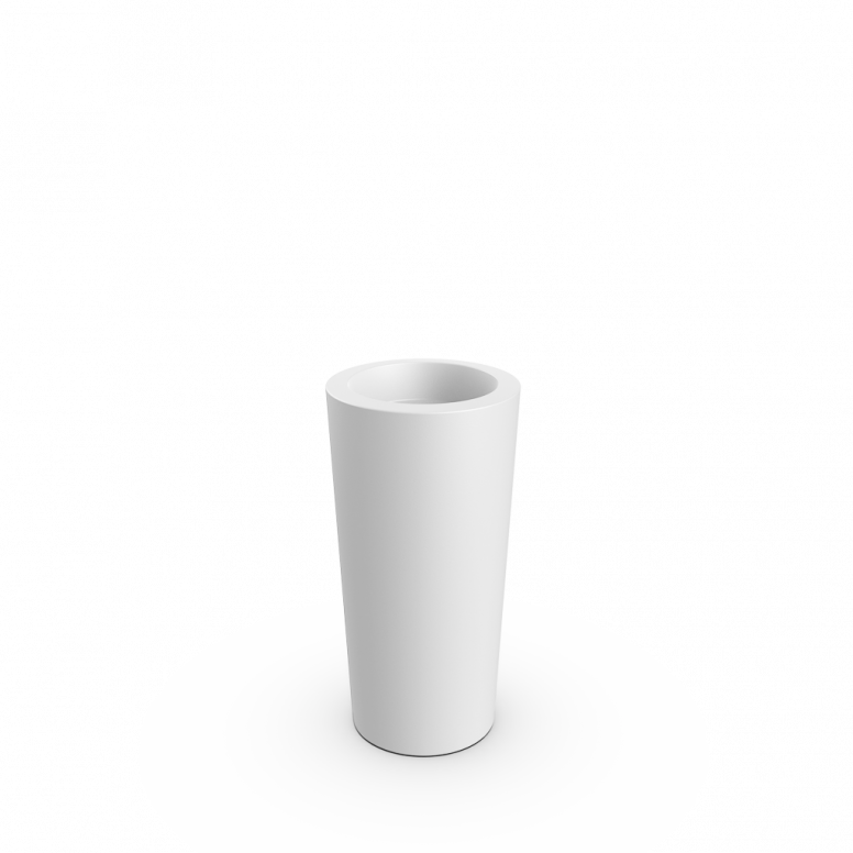 Кашпо Keila 70 DB белого цвета