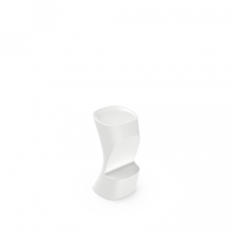 Стул барный Grace Bar белого цвета