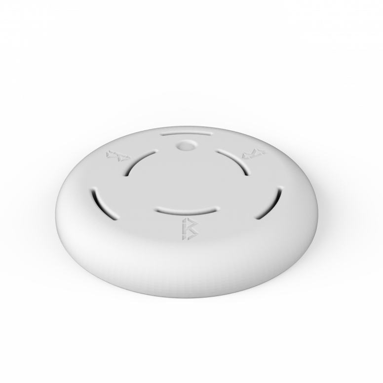 Утяжелитель большой пластиковый белого цвета