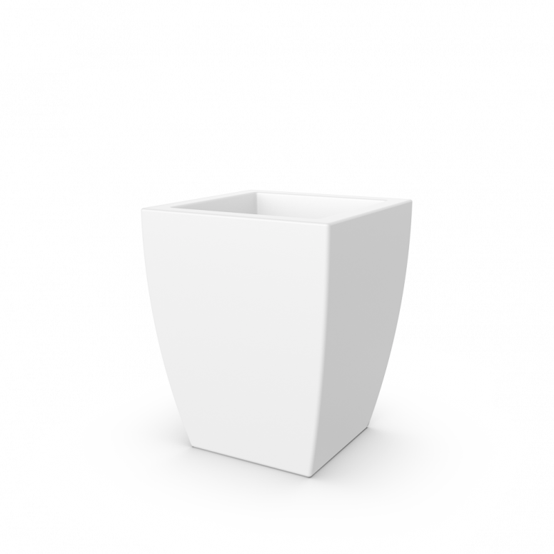 Кашпо Tenero 60 белого цвета