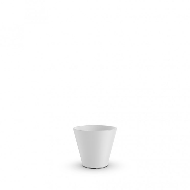Кашпо Bliss 28 белого цвета