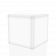 Светящийся куб Cube 80 белого цвета 