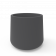 Кашпо Grace planter 110 DB графитового цвета