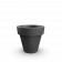 Кашпо classic 90 DB цвета черный гранит