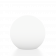 Шар Orby 80 белого цвета 