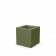 Кашпо Quarter 40 DB темно-зеленого цвета