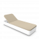 Шезлонг Grace белого цвета / аксессуар бежевого цвета