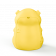 Урна детская BERKANO Piggy желтого цвета