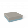 Пуф Quarter modular с подушками бирюзового цвета / аксессуар Light grey