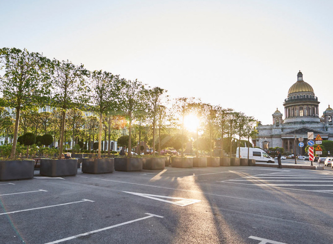 Сад на Исаакиевской площади