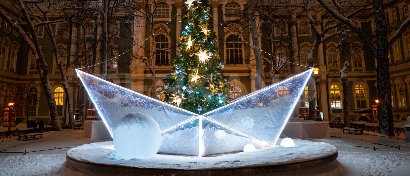 Внутренний двор Эрмитажа